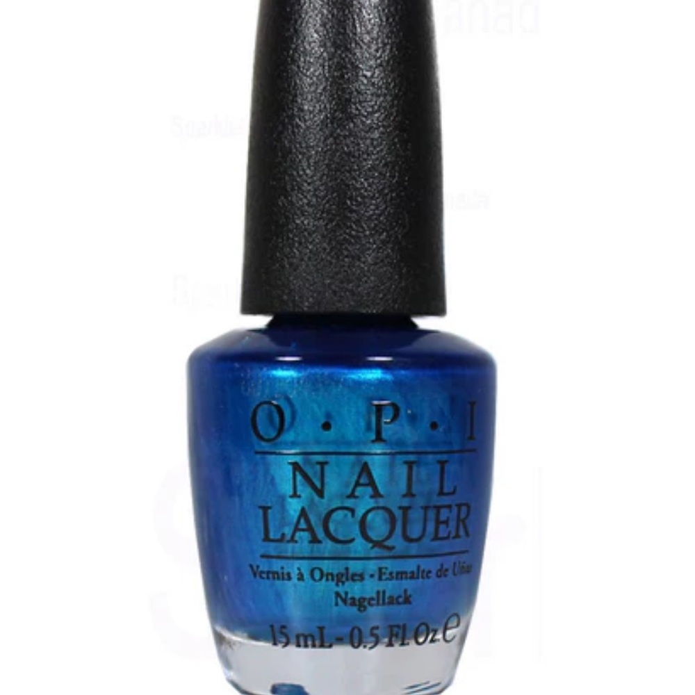 Opi blue nail polish Venice The Party
